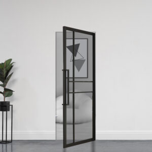 Stalen taatsdeur Luxury (ROOKGLAS) 211,5 x 83 cm